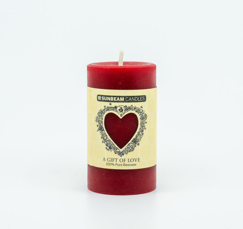 Gift of Love Pillars – Sunbeam Candles